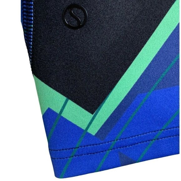 Shape Capri Leggings Yoga Colorful Geometric Size - Picture 4 of 8